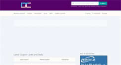 Desktop Screenshot of discountcodez.com