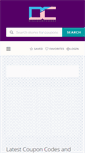 Mobile Screenshot of discountcodez.com